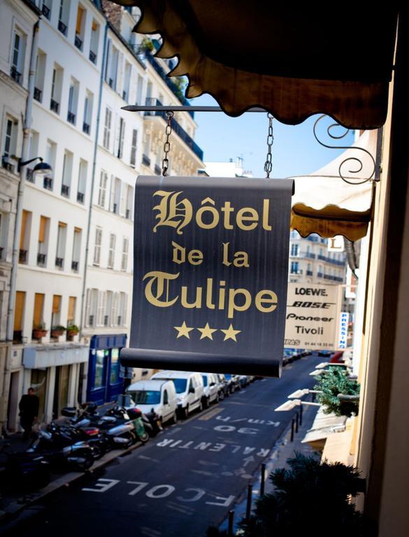 Hotel De La Tulipe Paris Exterior foto