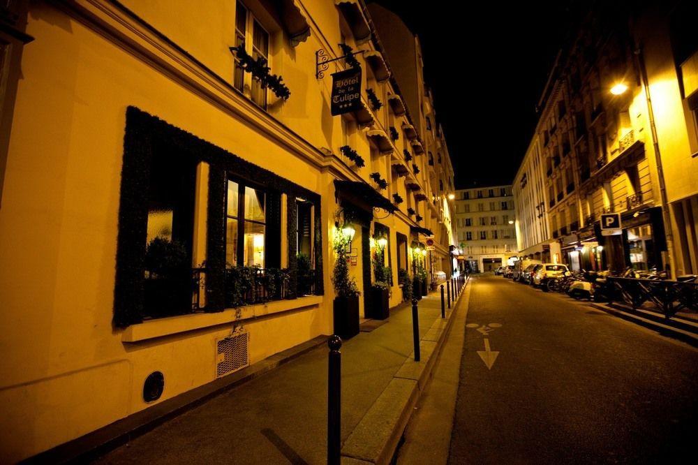 Hotel De La Tulipe Paris Exterior foto